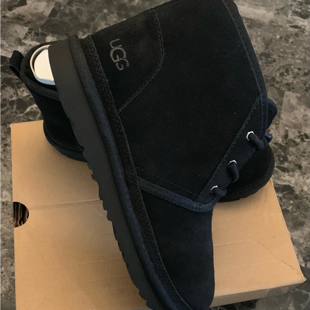 UGG Logo on Tan Box